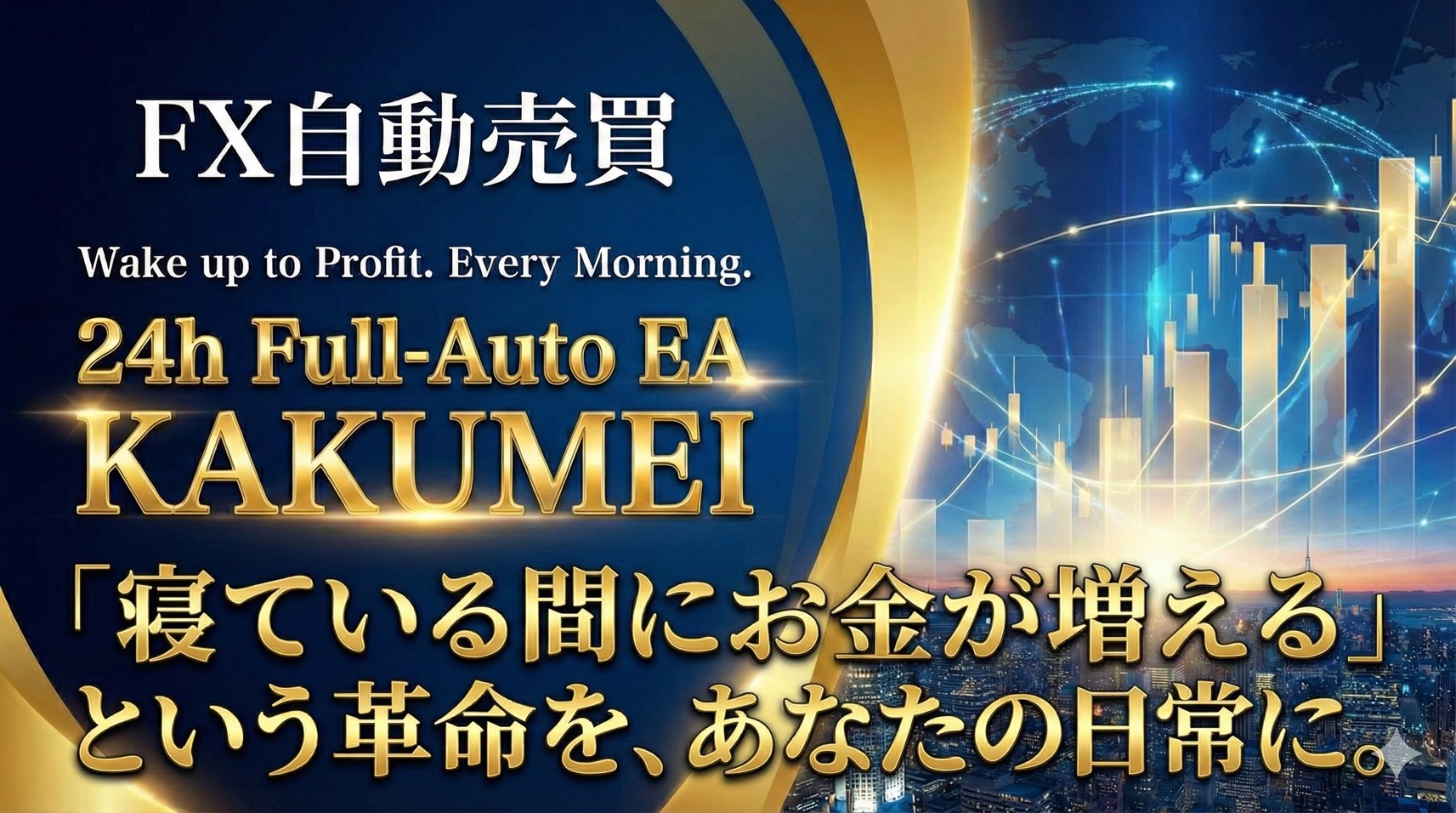 FX自動売買EA「Kakumei」公式サイト | 寝てても稼げる世界基準システム